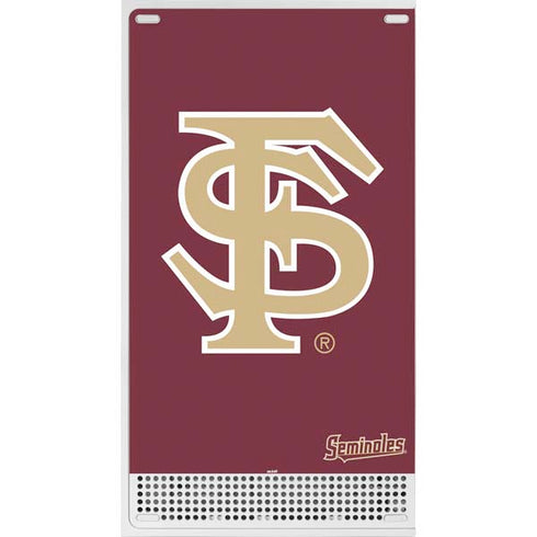 Florida State FSU Seminoles Initials Xbox Series S Console Skin