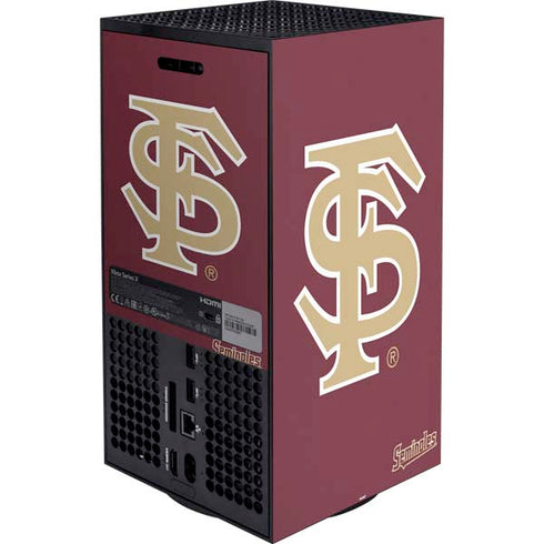 Florida State FSU Seminoles Initials Xbox Series X Bundle Skin