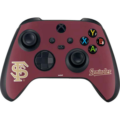 Florida State FSU Seminoles Initials Xbox Series X Bundle Skin
