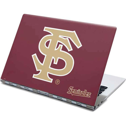 FSU Seminoles Initials Yoga 910 2-in-1 14in Touch-Screen Skin