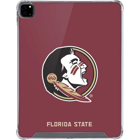 Florida State FSU Seminoles iPad Pro 12.9in (2020) Clear Case