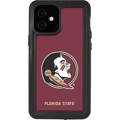 Florida State FSU Seminoles iPhone 12 Mini Waterproof Case