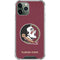 Florida State FSU Seminoles iPhone 12 Pro Clear Case