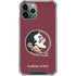 Florida State FSU Seminoles iPhone 12 Pro Clear Case