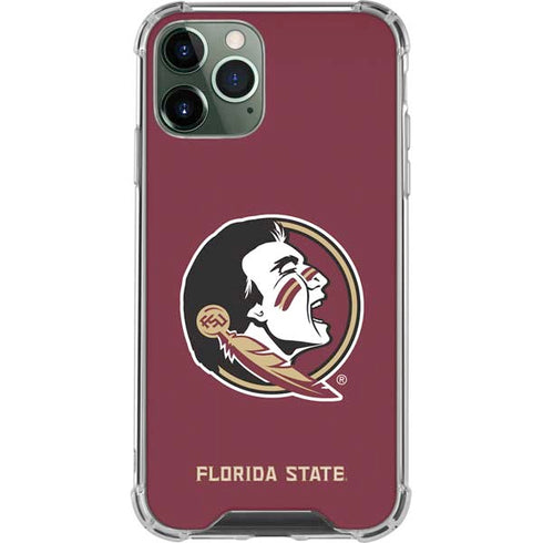 Florida State FSU Seminoles iPhone 12 Pro Max Clear Case