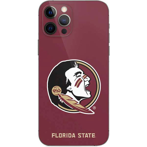 Florida State FSU Seminoles iPhone 12 Pro Skin
