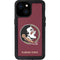 Florida State FSU Seminoles iPhone 13 Mini Waterproof Case
