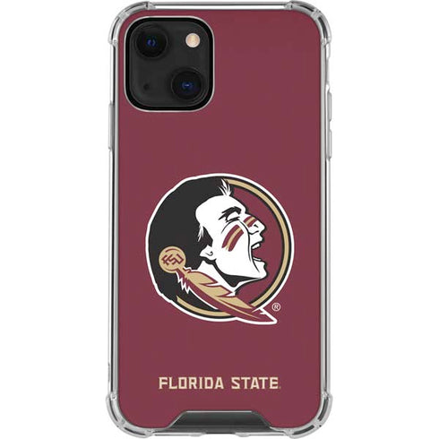 Florida State FSU Seminoles iPhone 14 Clear Case