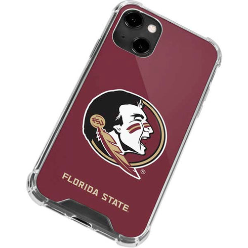 Florida State FSU Seminoles iPhone 14 Clear Case