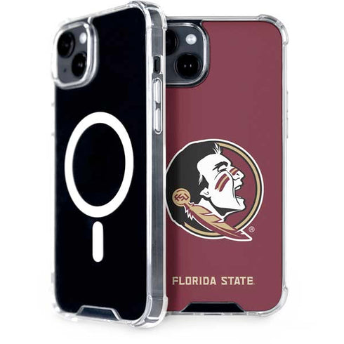 Florida State FSU Seminoles iPhone 15 Plus MagSafe Case