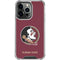 Florida State FSU Seminoles iPhone 14 Pro Clear Case
