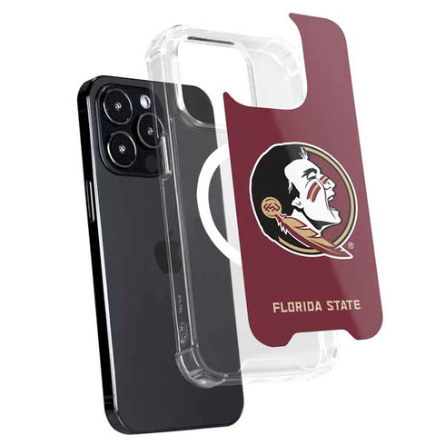 Florida State FSU Seminoles iPhone 15 Pro MagSafe Case