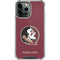 Florida State FSU Seminoles iPhone 14 Pro Max Clear Case