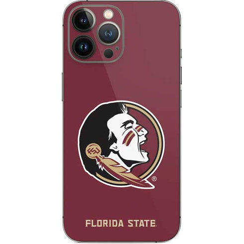 Florida State FSU Seminoles iPhone 14 Pro Max Skin