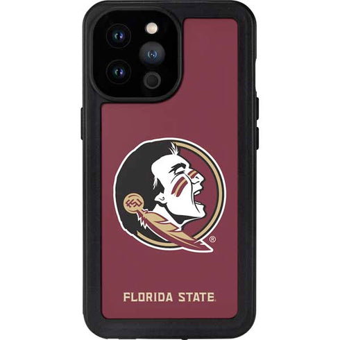 Florida State FSU Seminoles iPhone 14 Pro Max Waterproof Case