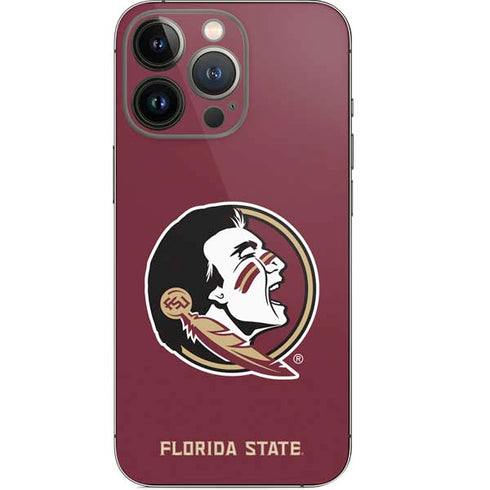 Florida State FSU Seminoles iPhone 14 Pro Skin