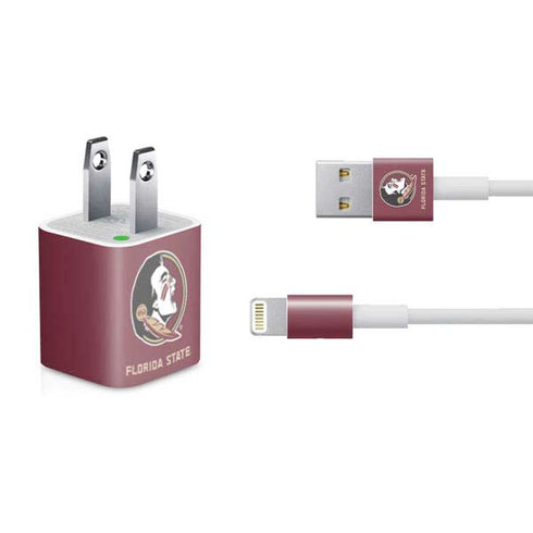 FSU Seminoles iPhone Charger (5W USB) Skin