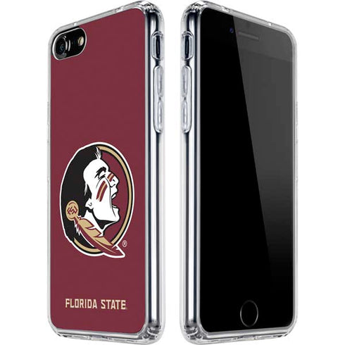 Florida State FSU Seminoles iPhone SE (2nd & 3rd Gen) Clear Case