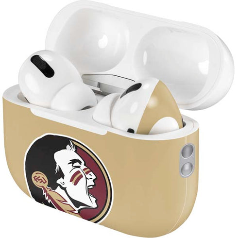 Florida State FSU Seminoles Logo AirPods Pro 2nd Gen Skin
