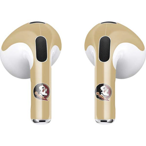 Florida State FSU Seminoles Logo Apple AirPods (3rd Gen 2021) Skin