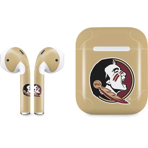 FSU Seminoles Logo Apple AirPods Skin