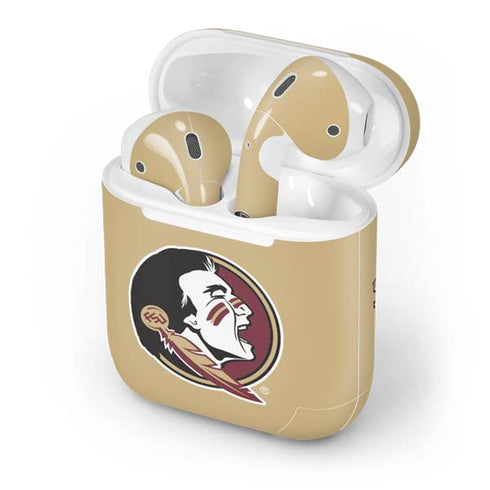FSU Seminoles Logo Apple AirPods Skin