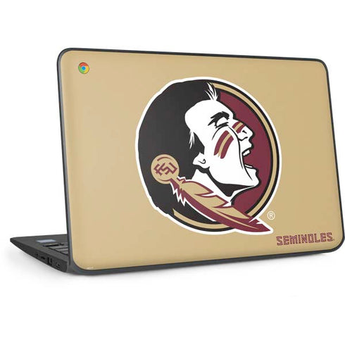 Florida State FSU Seminoles Logo HP Chromebook Skin