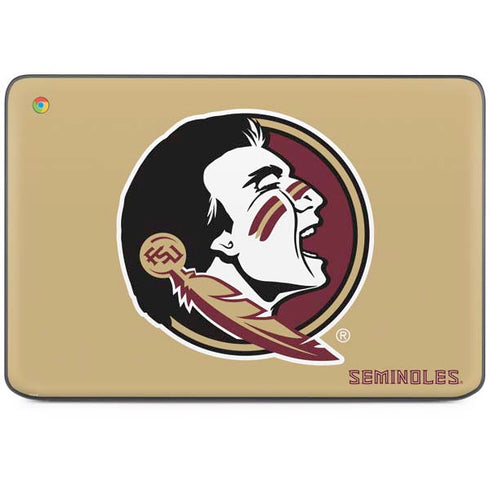 Florida State FSU Seminoles Logo HP Chromebook Skin