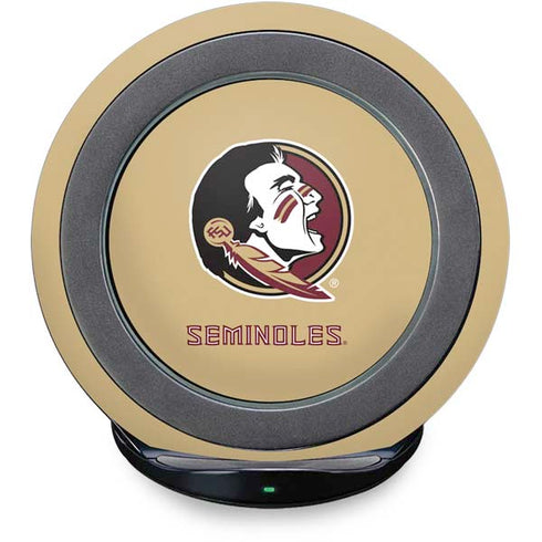 FSU Seminoles Logo Fast Charge Wireless Charging Stand Skin