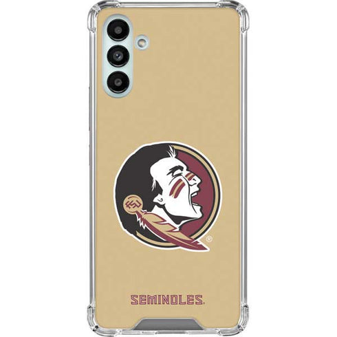 Florida State FSU Seminoles Logo Galaxy A13 5G Clear Case