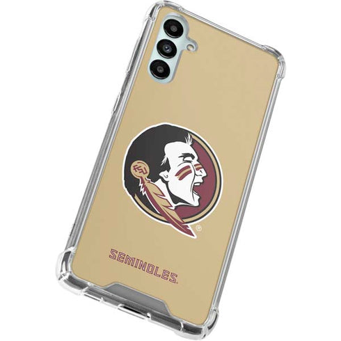 Florida State FSU Seminoles Logo Galaxy A14 5G Clear Case