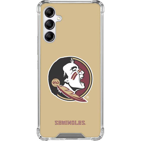 Florida State FSU Seminoles Logo Galaxy A15 5G Clear Case