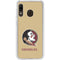 FSU Seminoles Logo Galaxy A20 Clear Case