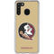 Florida State FSU Seminoles Logo Galaxy A21 Clear Case