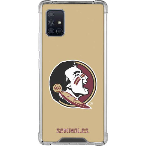 Florida State FSU Seminoles Logo Galaxy A51 5G Clear Case