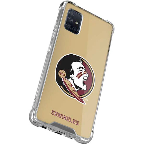 Florida State FSU Seminoles Logo Galaxy A51 5G Clear Case