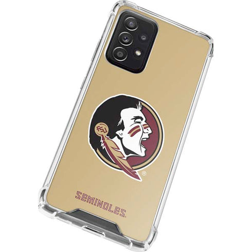 Florida State FSU Seminoles Logo Galaxy A52 5G Clear Case