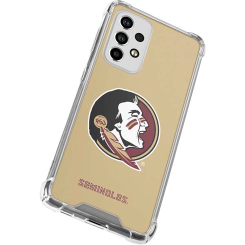 Florida State FSU Seminoles Logo Galaxy A53 5G Clear Case