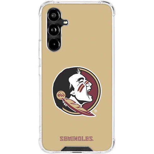 Florida State FSU Seminoles Logo Galaxy A54 5G Clear Case