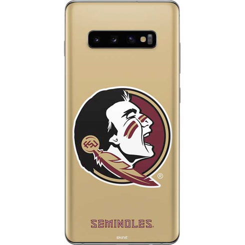 FSU Seminoles Logo Galaxy S10 Plus Skin