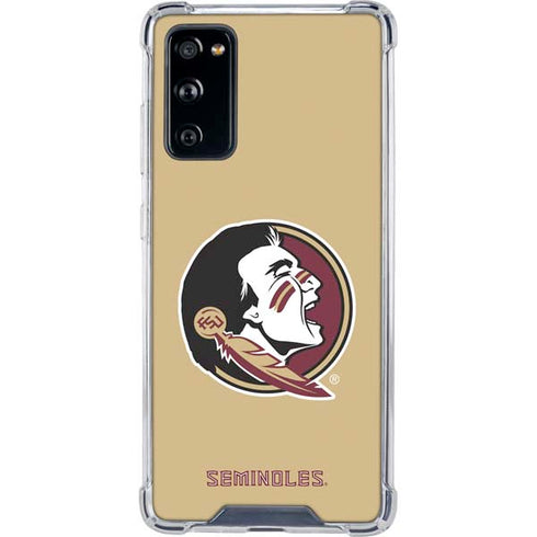 Florida State FSU Seminoles Logo Galaxy S20 FE Clear Case