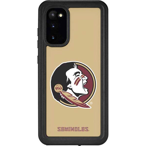 Florida State FSU Seminoles Logo Galaxy S20 Waterproof Case