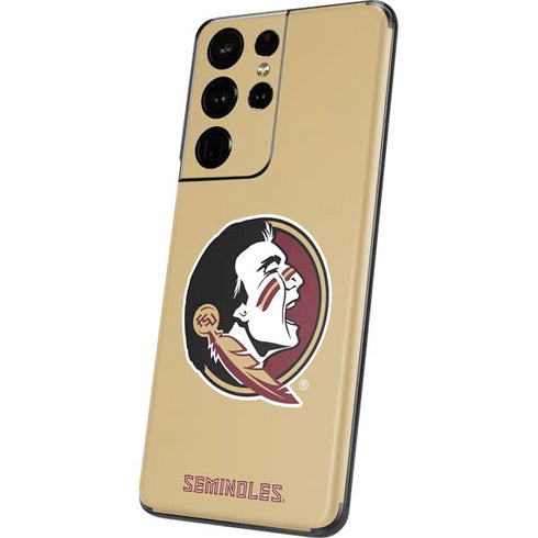 Florida State FSU Seminoles Logo Galaxy S21 Ultra 5G Skin