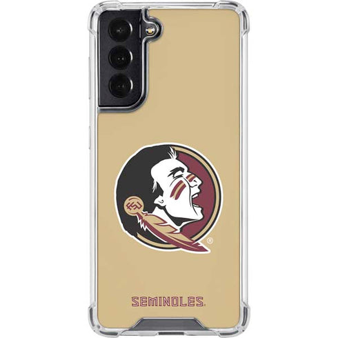 Florida State FSU Seminoles Logo Galaxy S22 Clear Case