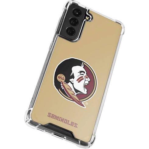 Florida State FSU Seminoles Logo Galaxy S22 Clear Case