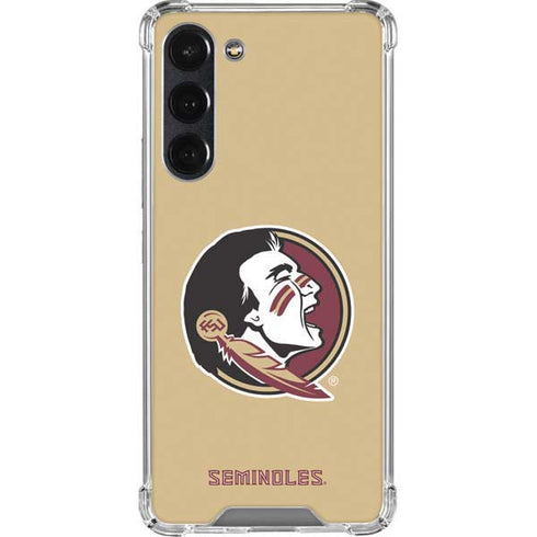 Florida State FSU Seminoles Logo Galaxy S23 Plus Clear Case