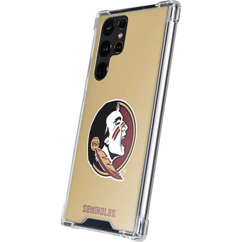 Florida State FSU Seminoles Logo Galaxy S23 Ultra Clear Case