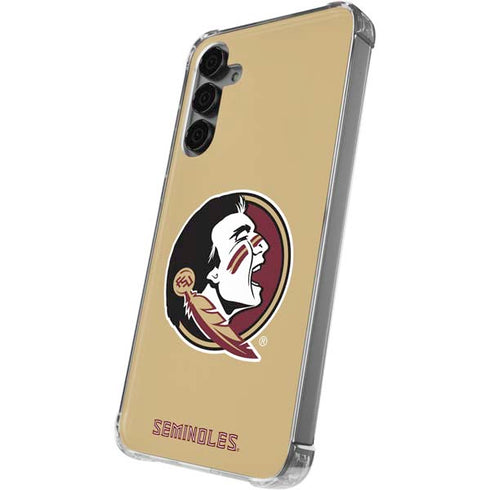 Florida State FSU Seminoles Logo Galaxy S24 Plus Clear Case