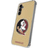 Florida State FSU Seminoles Logo Galaxy S24 Plus Clear Case