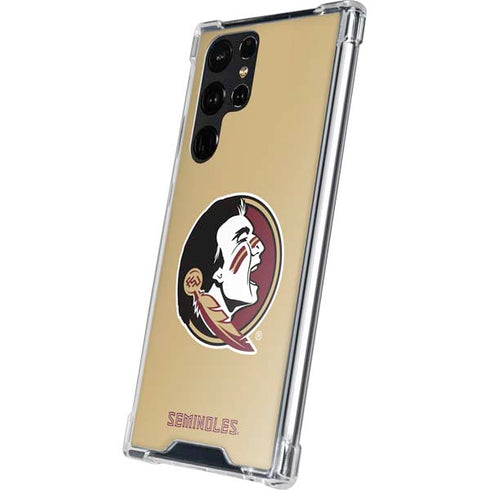 Florida State FSU Seminoles Logo Galaxy S24 Ultra Clear Case